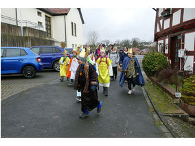 Aussendung der Sternsinger in Naumburg (Foto: Karl-Franz Thiede)